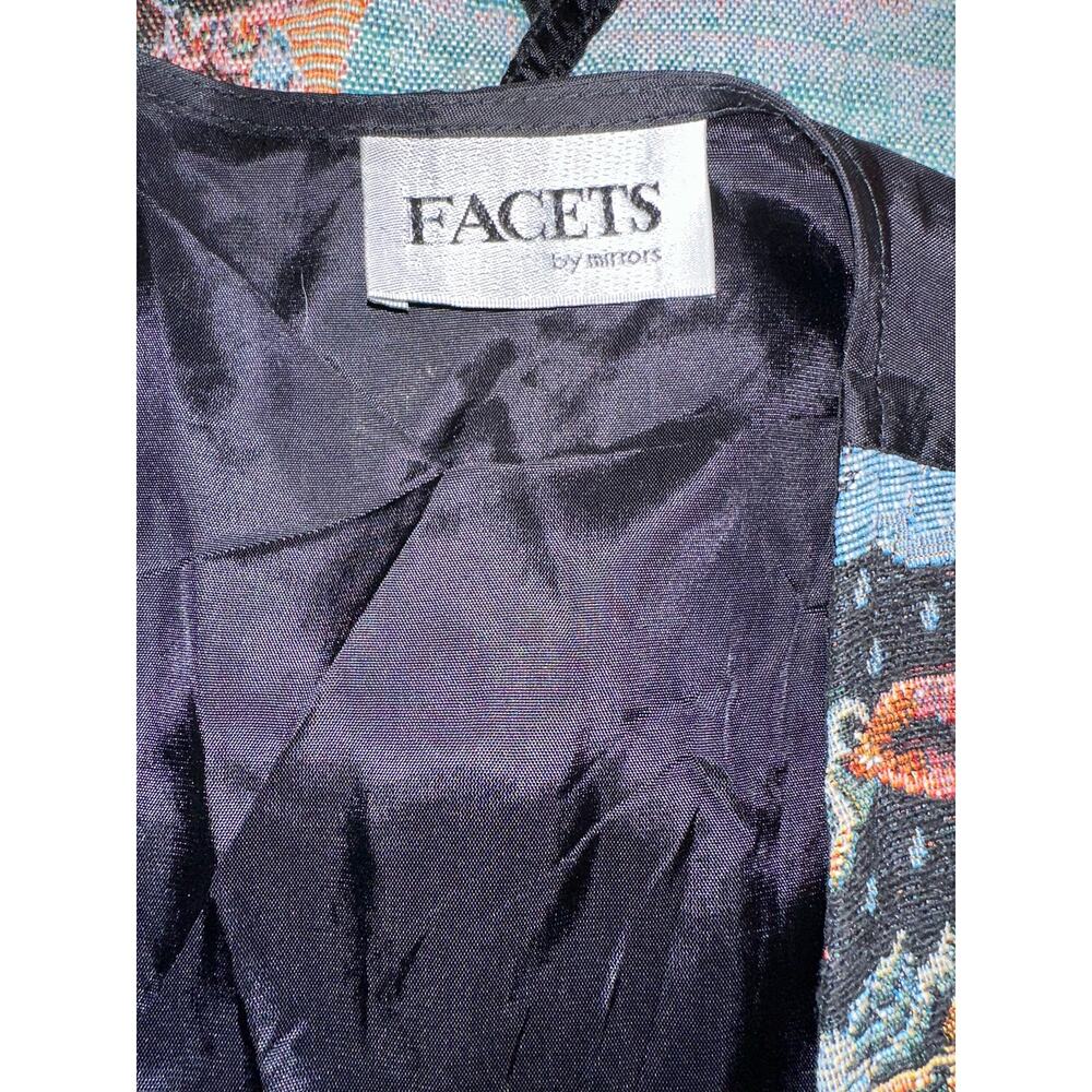 Facets by Mirrors Vest Large Noah's Ark Design - Picture 3 of 3